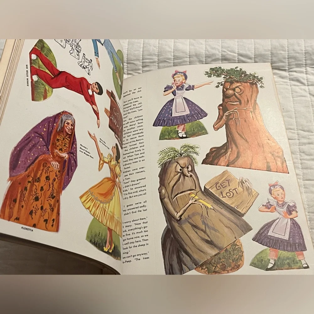 Disney Babes in Toyland Punch-Out Book